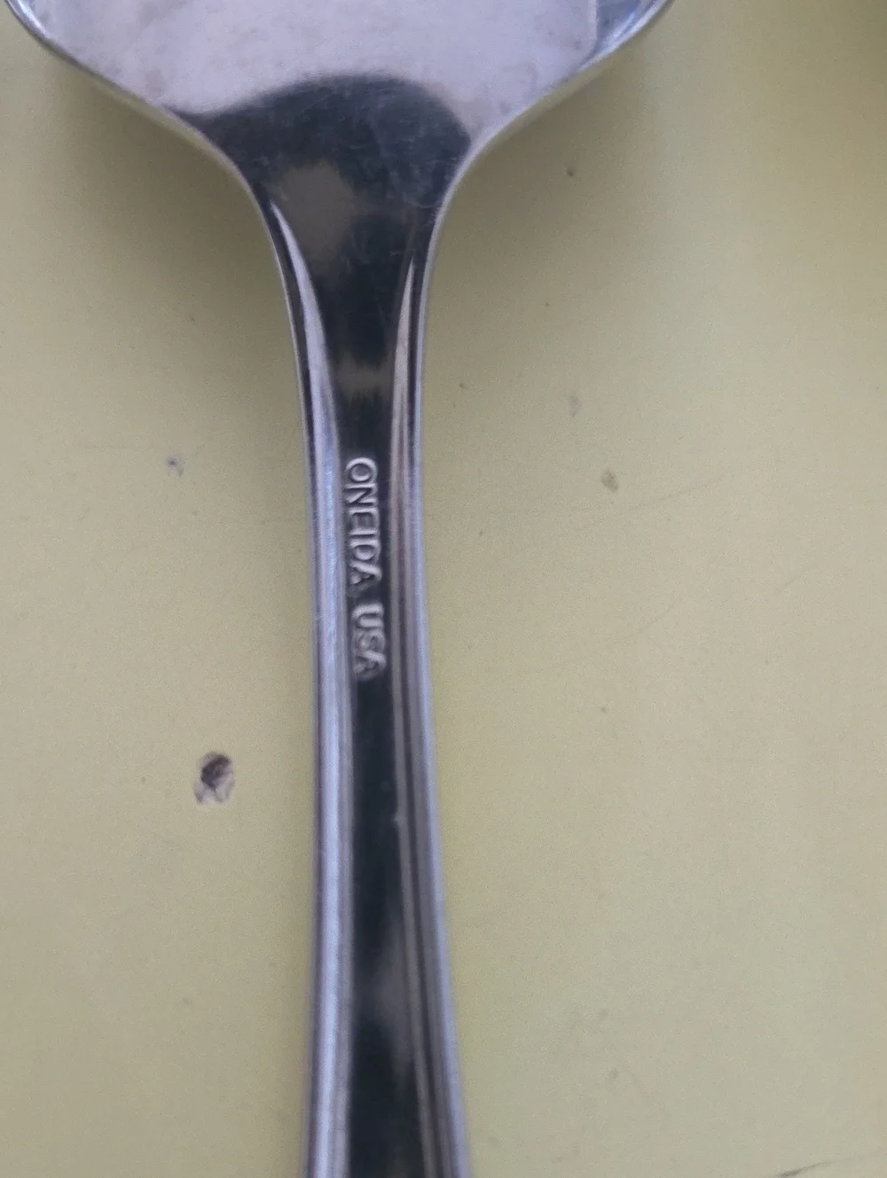 Oneida Stainless Steel 3 Dinner Spoons  Polished Silver Set